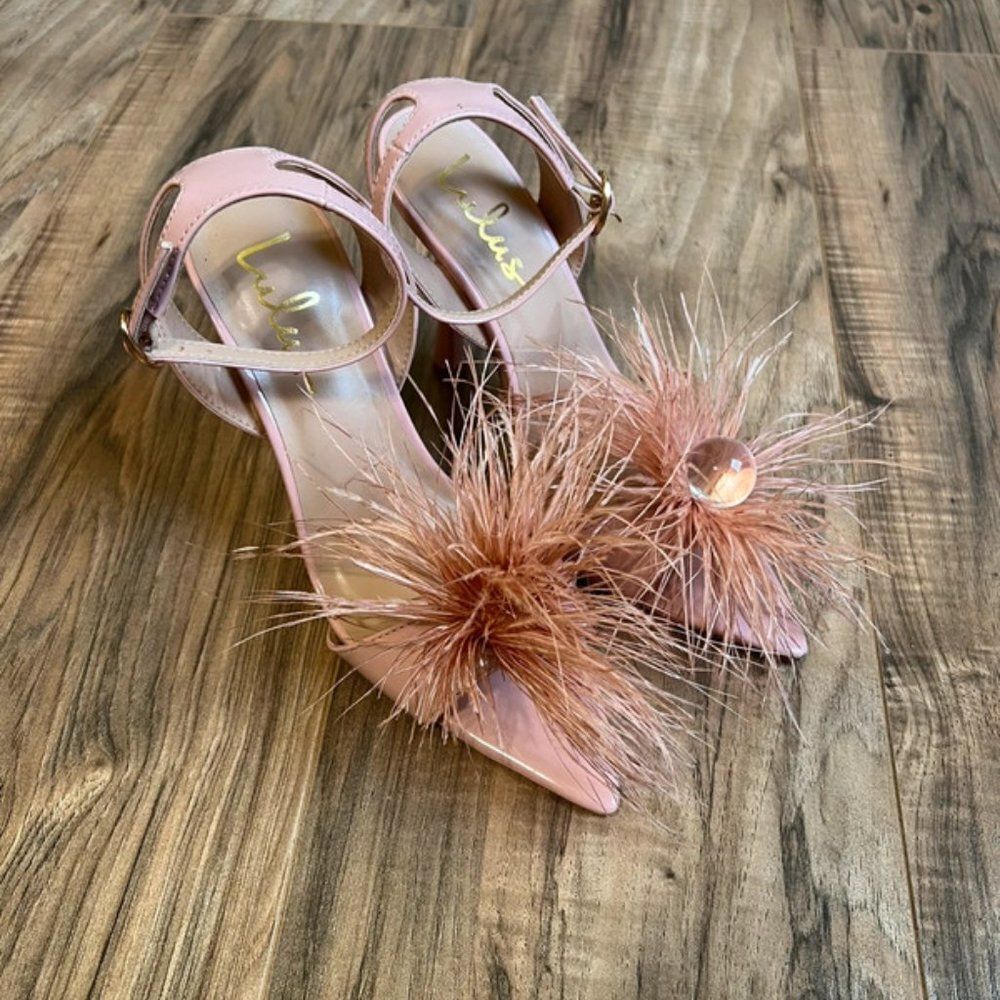 Lulu's size 6 pink heels